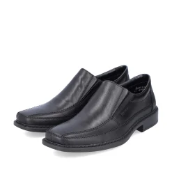 Rieker Business Shoes-Men'S Slippers Glossy Black