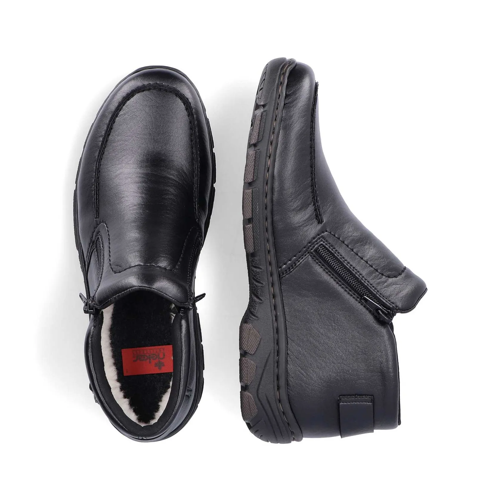 Rieker Low Shoes & Slippers-Men'S Slippers Glossy Black