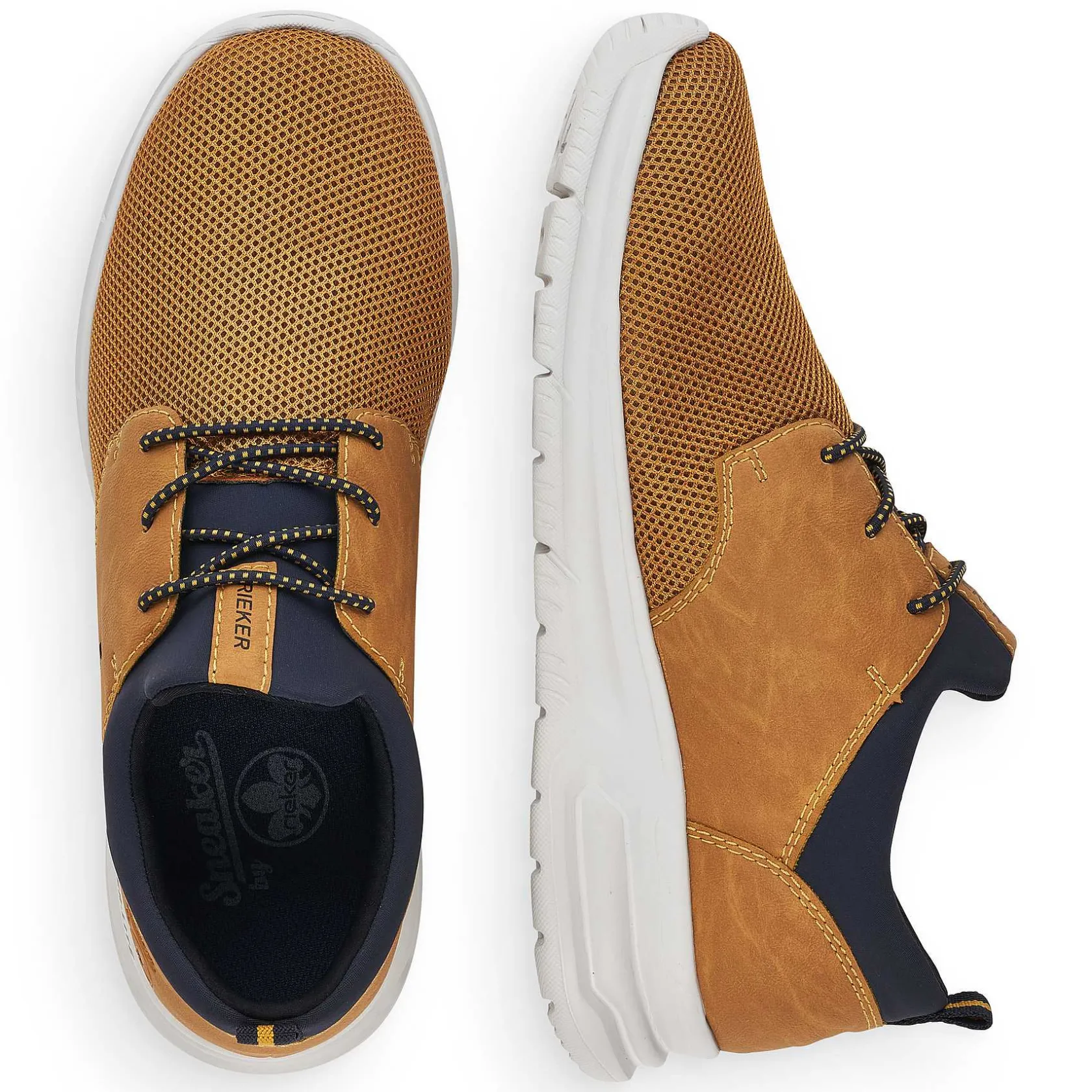 Rieker Low Shoes & Slippers-Men'S Slippers Golden Yellow-Pacific Blue