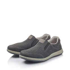 Rieker Low Shoes & Slippers-Men'S Slippers Graphite Black