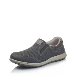Rieker Low Shoes & Slippers-Men'S Slippers Graphite Black