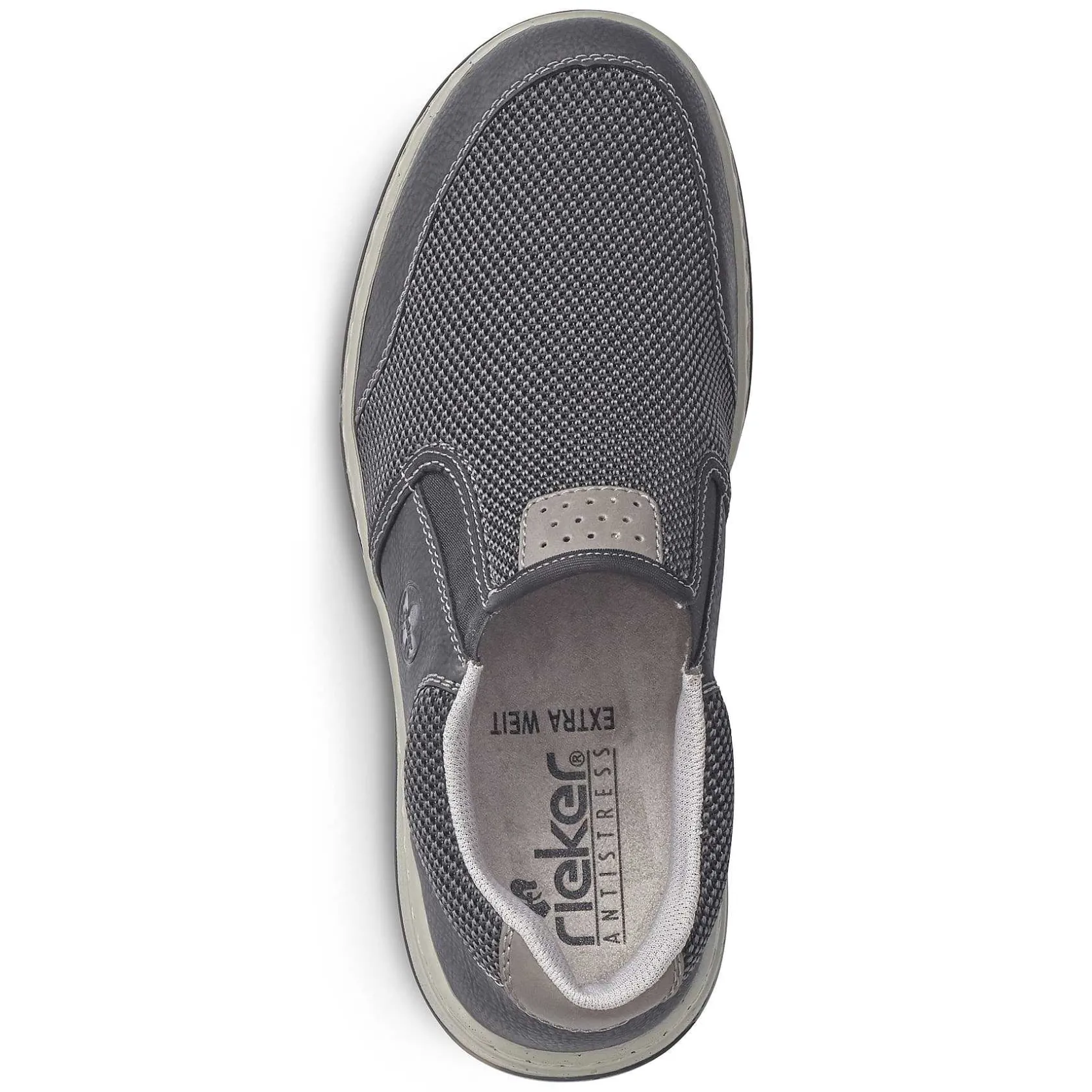 Rieker Low Shoes & Slippers-Men'S Slippers Graphite Black