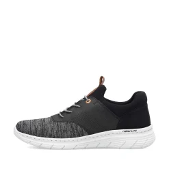 Rieker Sneakers-Men'S Slippers Graphite Black