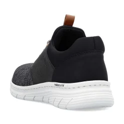 Rieker Sneakers-Men'S Slippers Graphite Black
