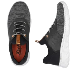 Rieker Sneakers-Men'S Slippers Graphite Black