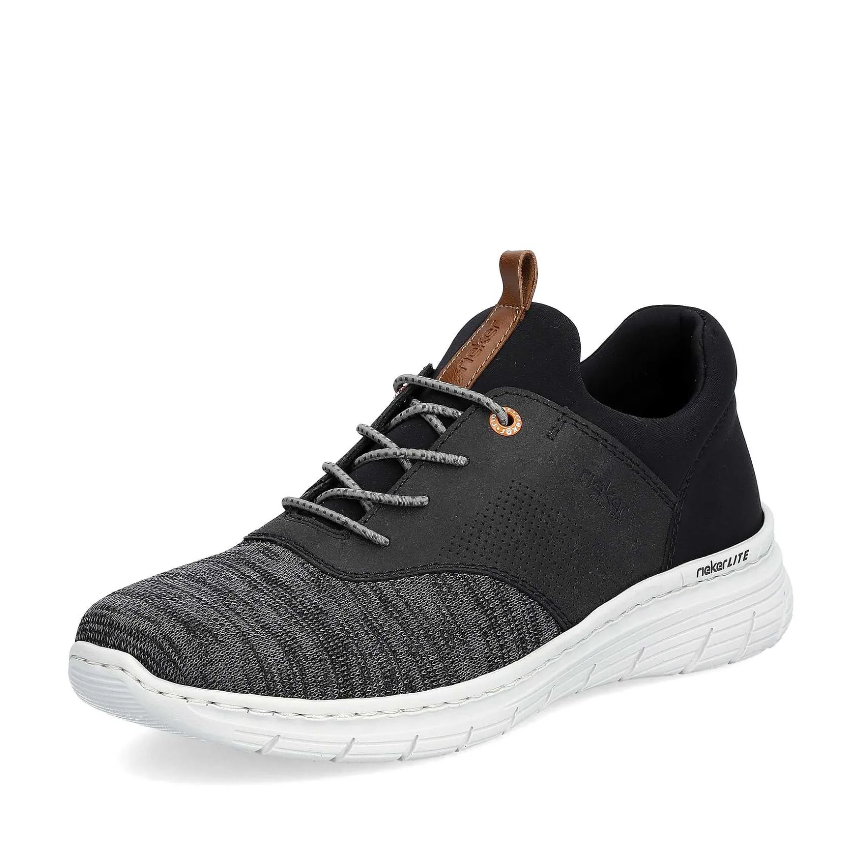 Rieker Sneakers-Men'S Slippers Graphite Black