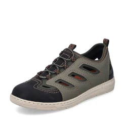 Rieker Low Shoes & Slippers-Men'S Slippers Green Grey