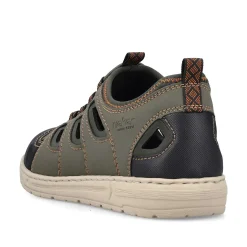 Rieker Low Shoes & Slippers-Men'S Slippers Green Grey