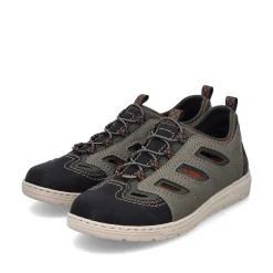 Rieker Low Shoes & Slippers-Men'S Slippers Green Grey