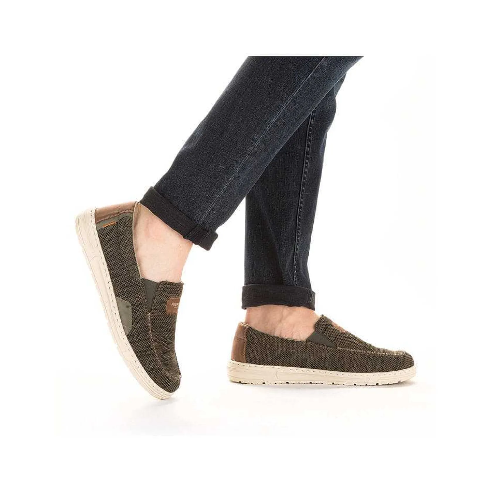Rieker Low Shoes & Slippers-Men'S Slippers Green Grey