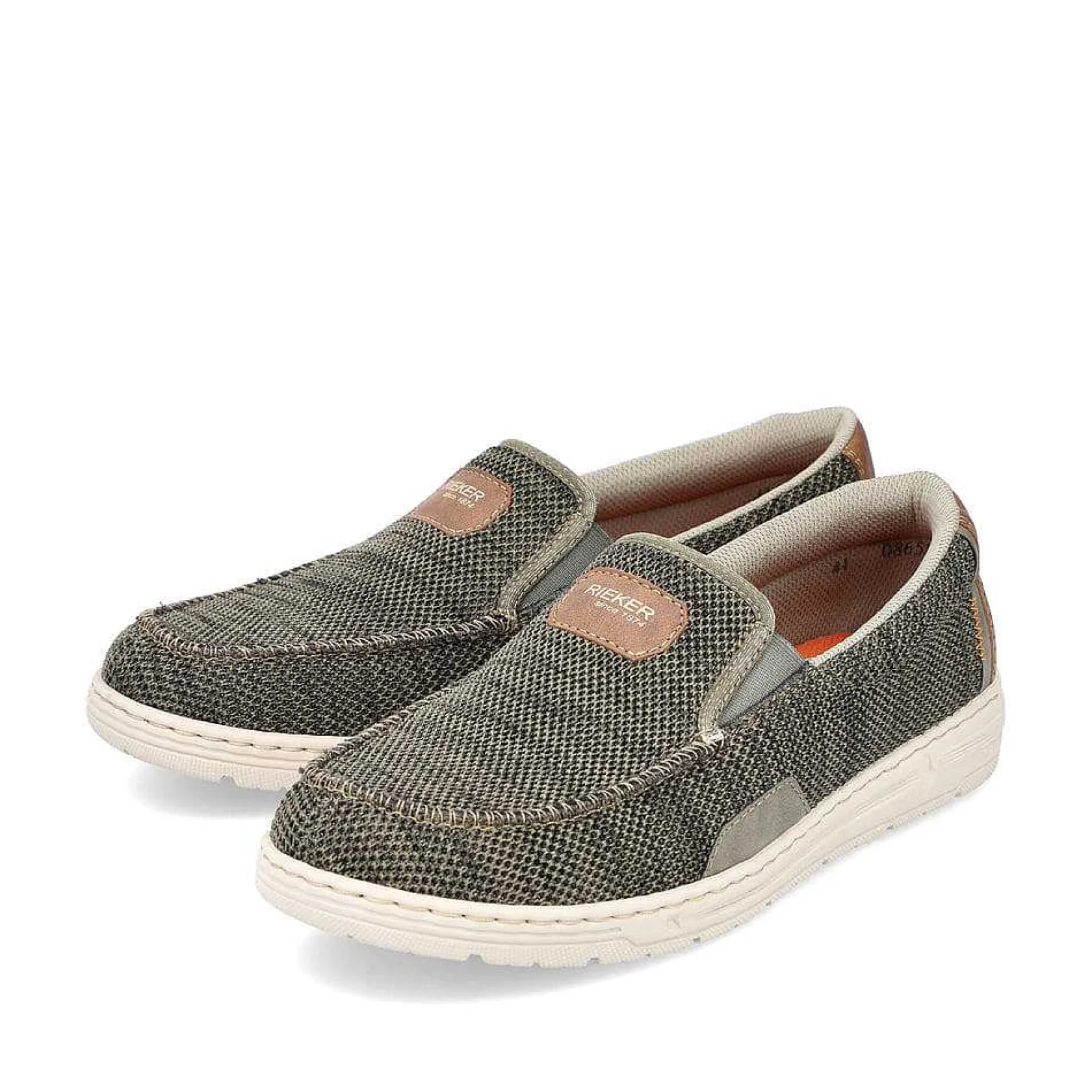 Rieker Low Shoes & Slippers-Men'S Slippers Green Grey