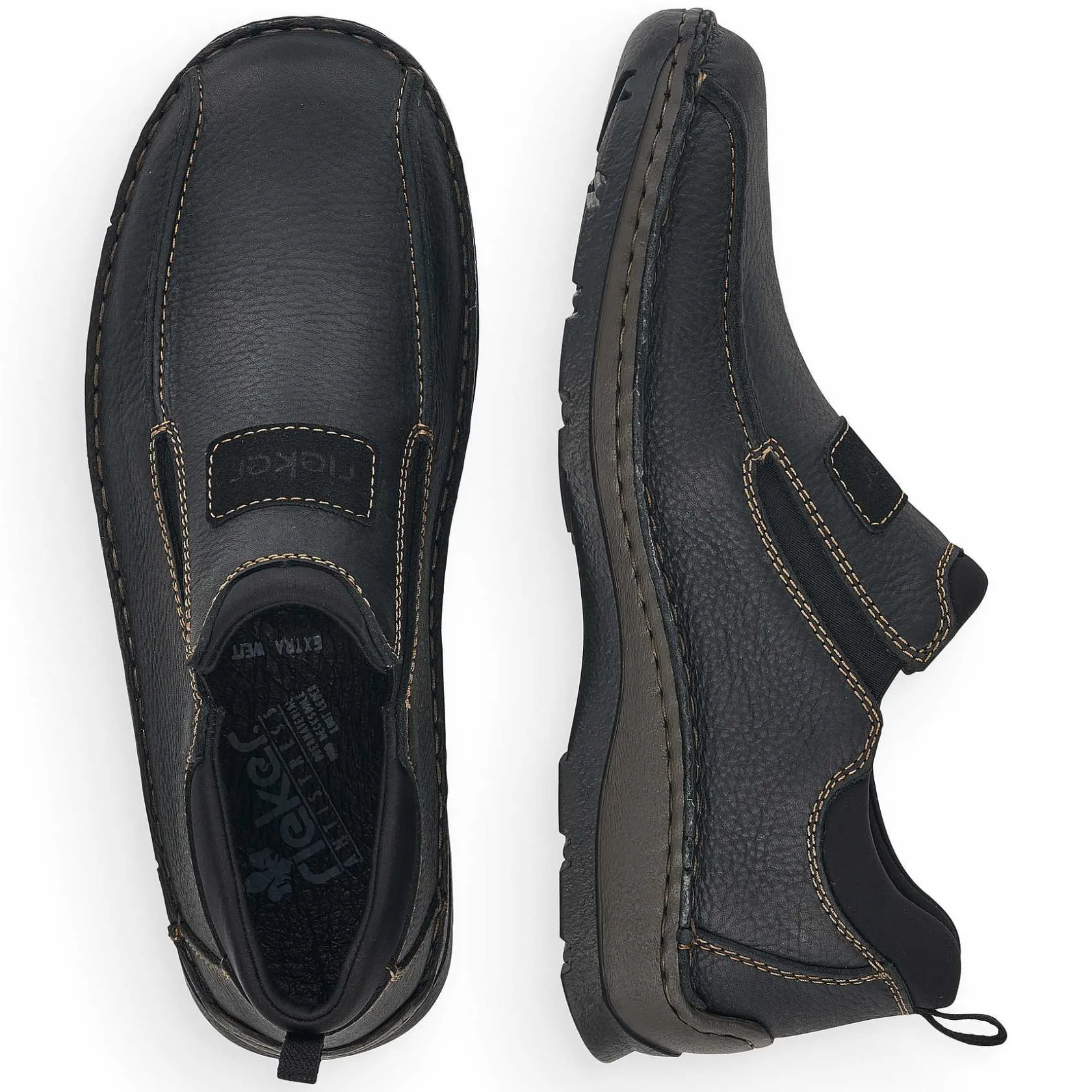 Rieker Low Shoes & Slippers-Men'S Slippers Jet Black