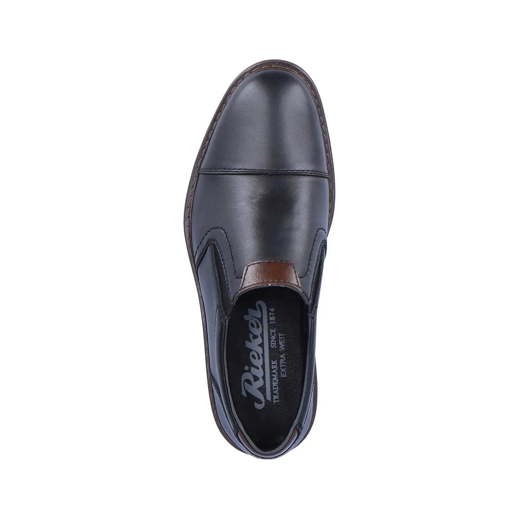 Rieker Business Shoes-Men'S Slippers Jet Black