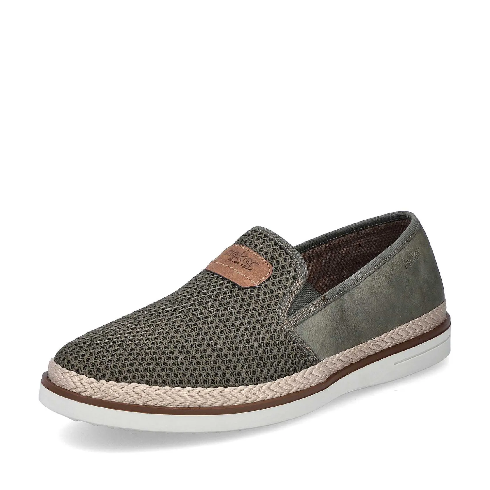 Rieker Low Shoes & Slippers-Men'S Slippers Khaki-Green