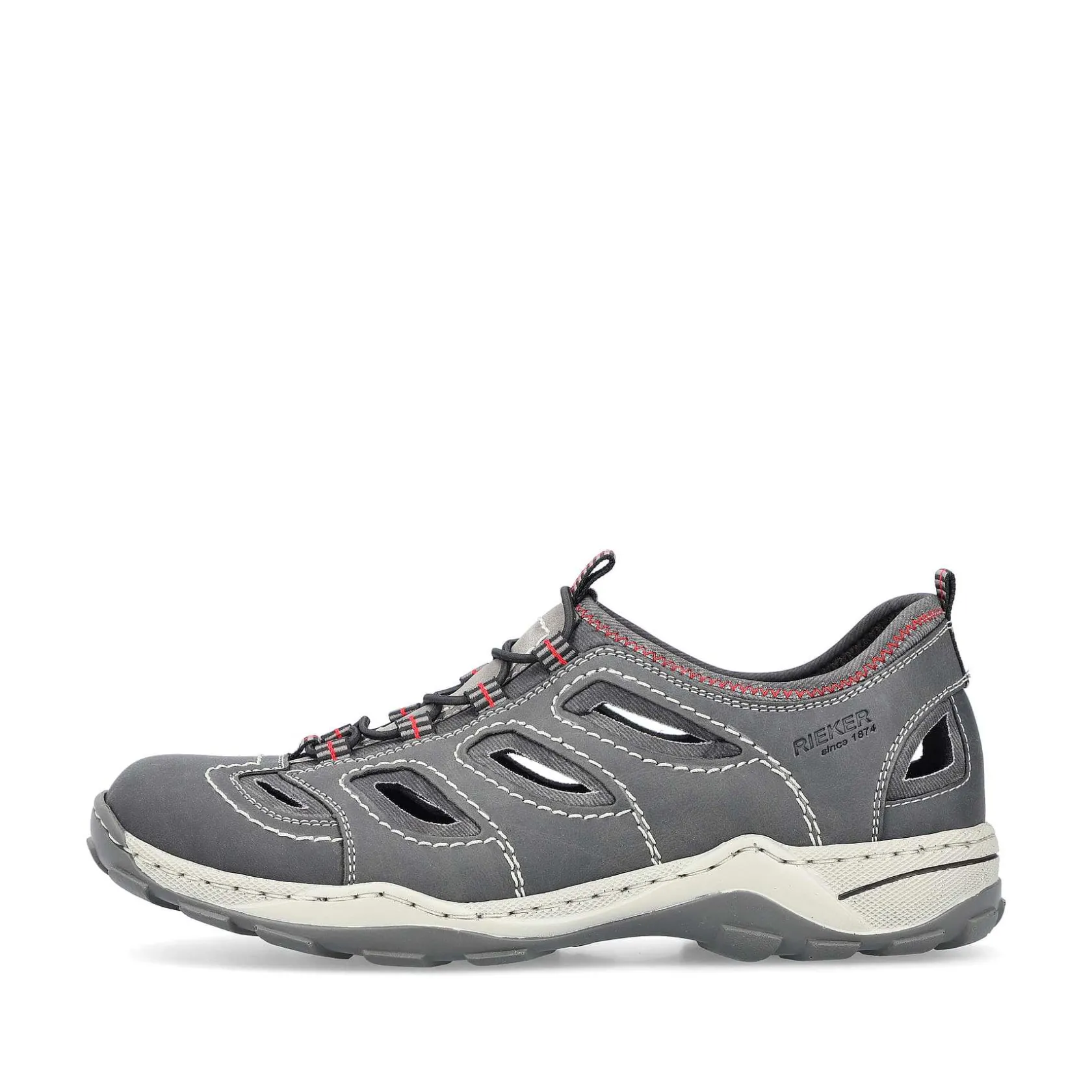Rieker Low Shoes & Slippers-Men'S Slippers Moon Grey