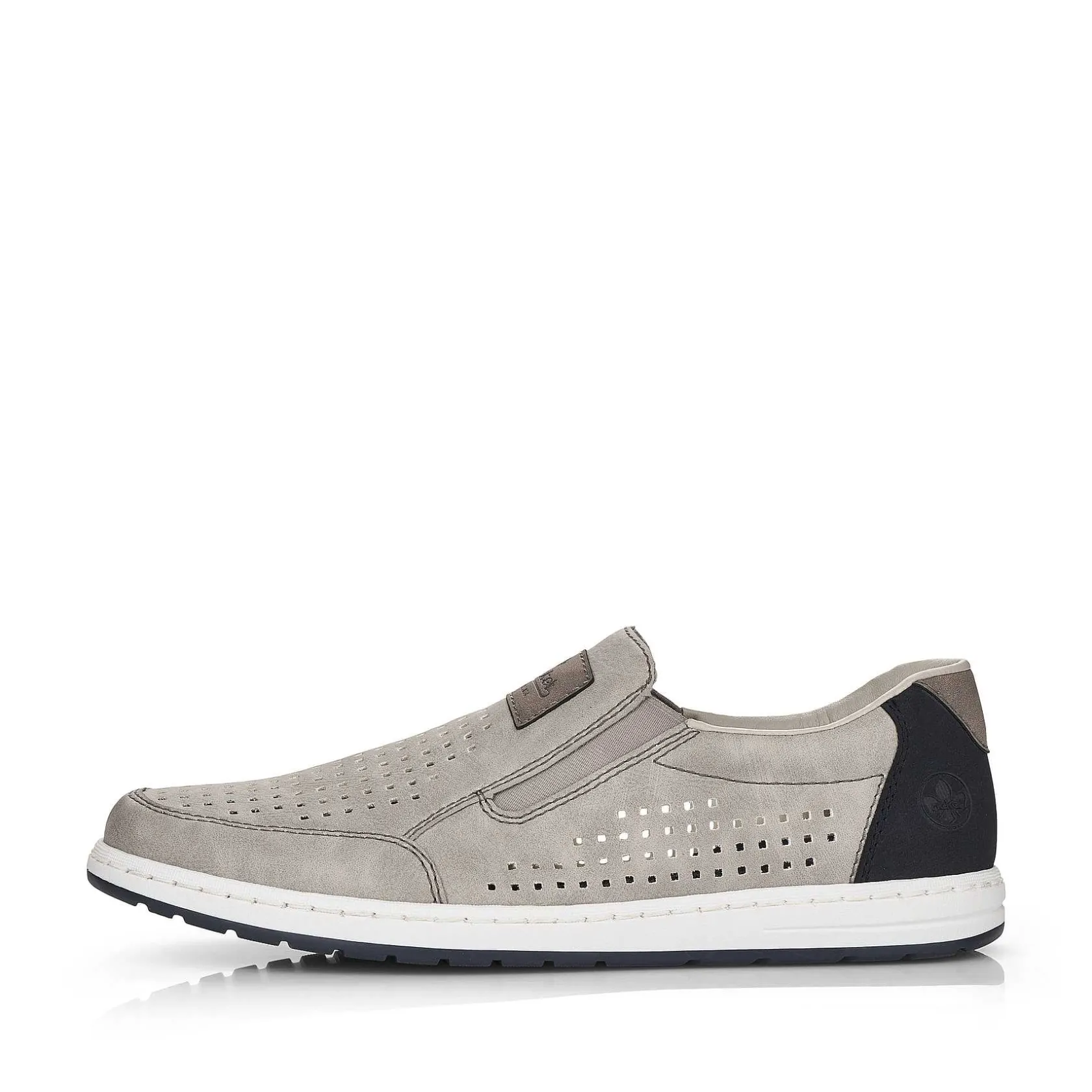 Rieker Summer Shoes-Men'S Slippers Moon Grey