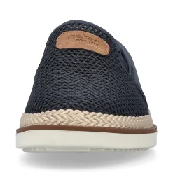 Rieker Summer Shoes-Men'S Slippers Navy Blue