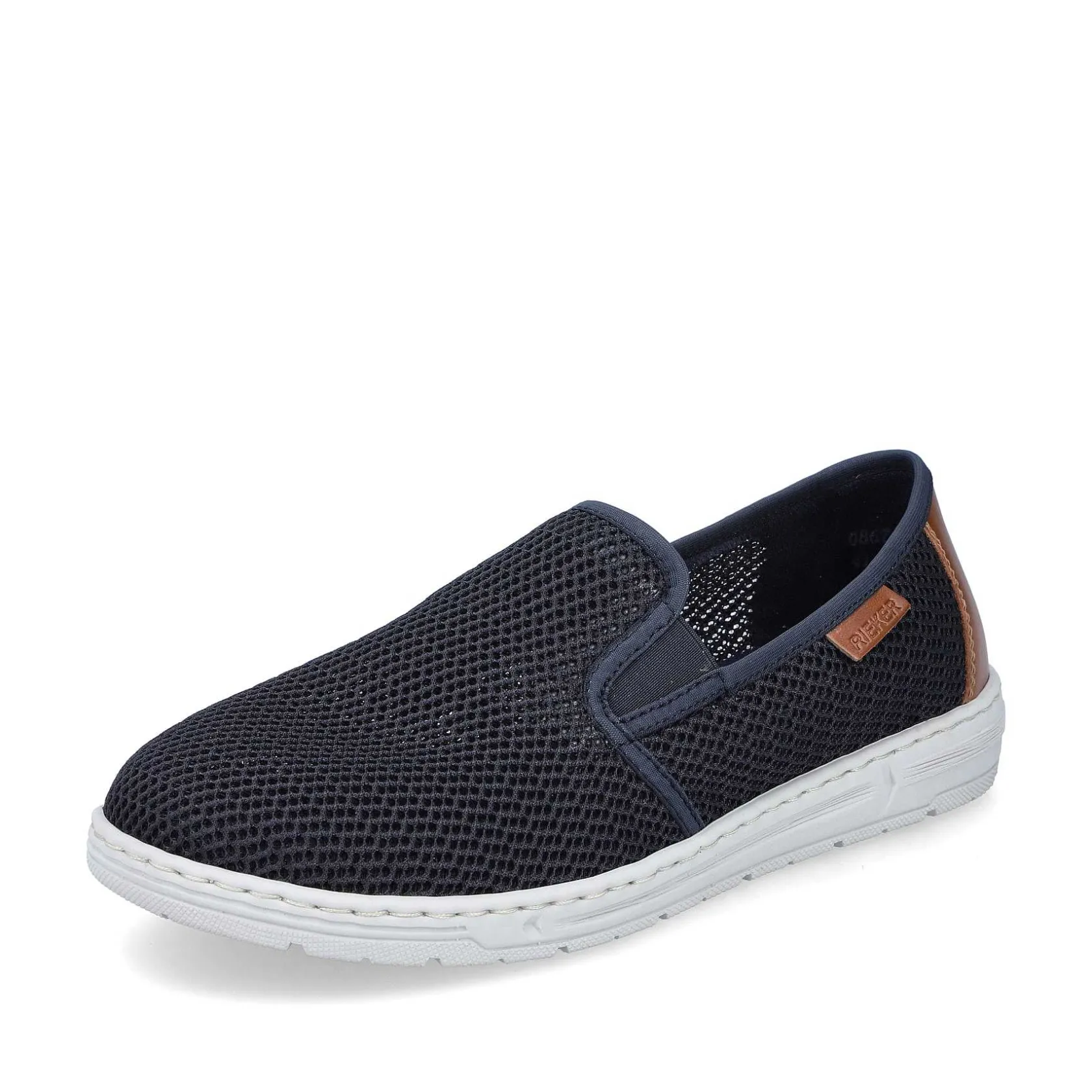 Rieker Summer Shoes-Men'S Slippers Navy Blue
