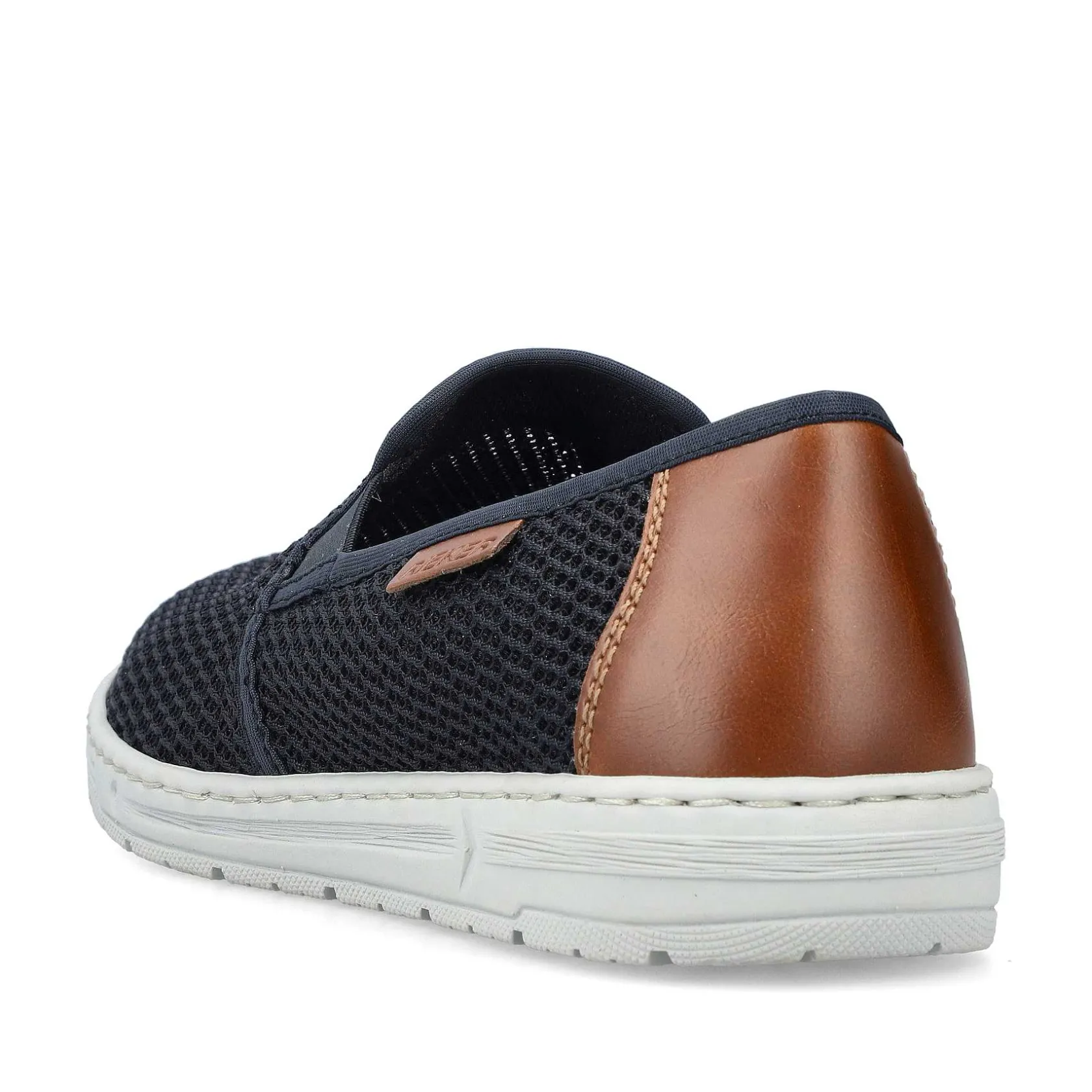 Rieker Summer Shoes-Men'S Slippers Navy Blue