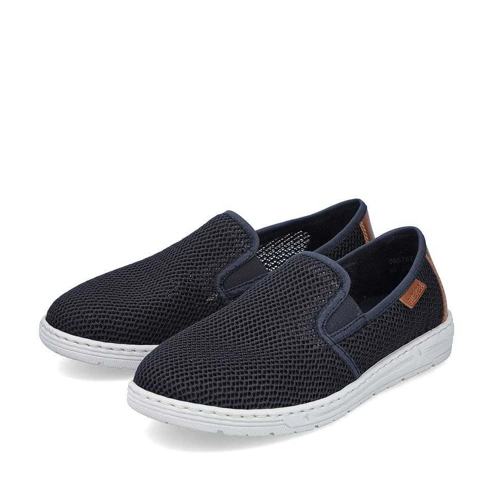 Rieker Summer Shoes-Men'S Slippers Navy Blue