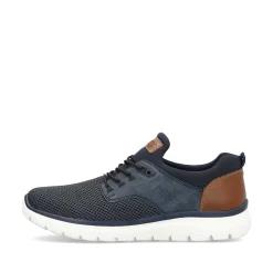 Rieker Sporty Styles-Men'S Slippers Navy Blue