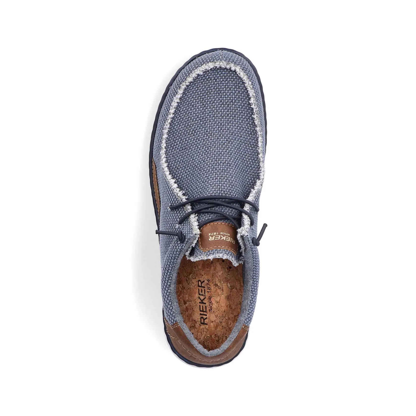 Rieker Summer Shoes-Men'S Slippers Sky Blue