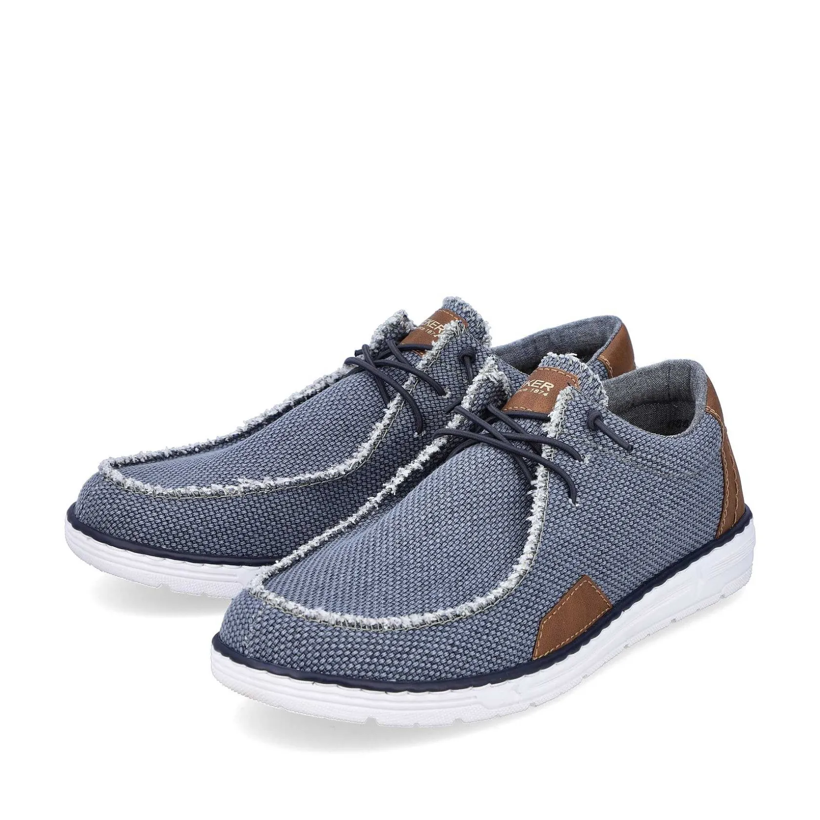 Rieker Summer Shoes-Men'S Slippers Sky Blue