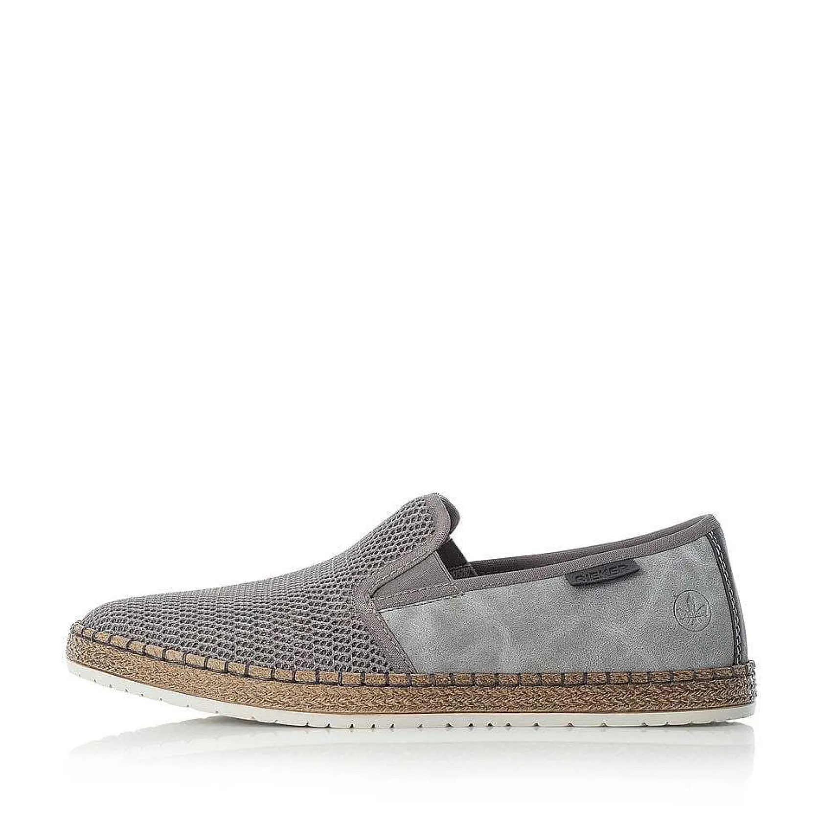 Rieker Summer Shoes-Men'S Slippers Steel Gray