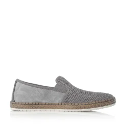 Rieker Summer Shoes-Men'S Slippers Steel Gray