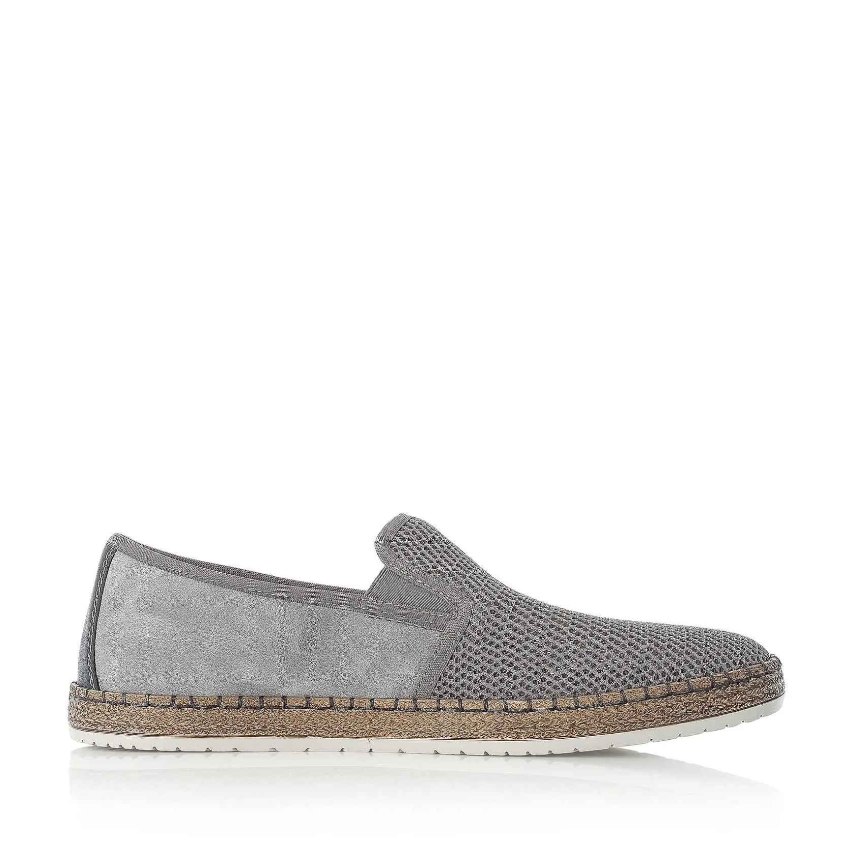 Rieker Summer Shoes-Men'S Slippers Steel Gray