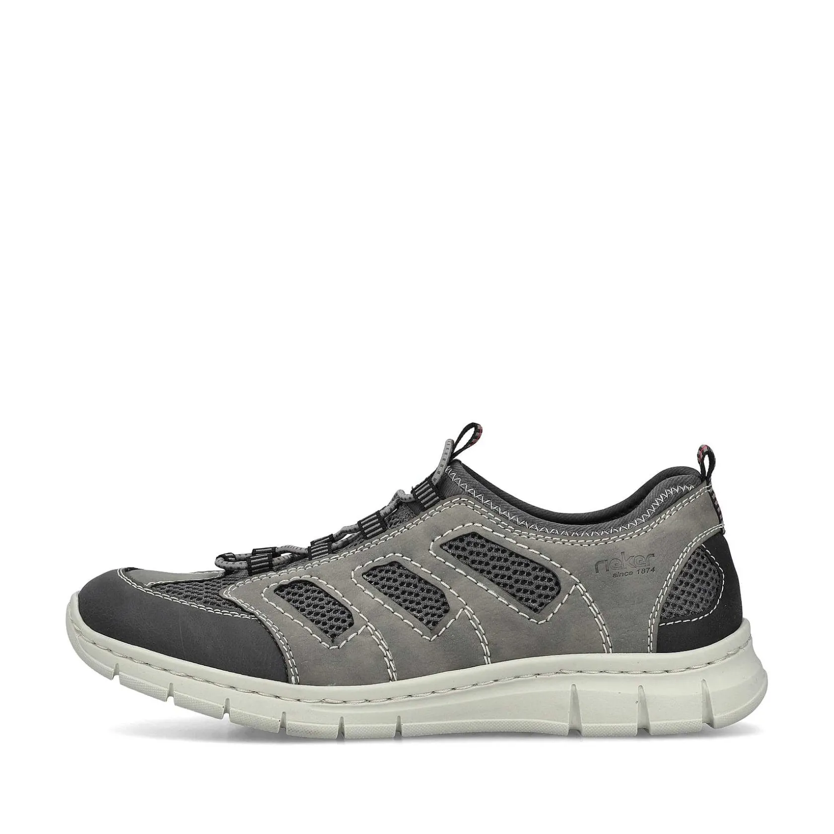 Rieker Low Shoes & Slippers-Men'S Slippers Stone Grey