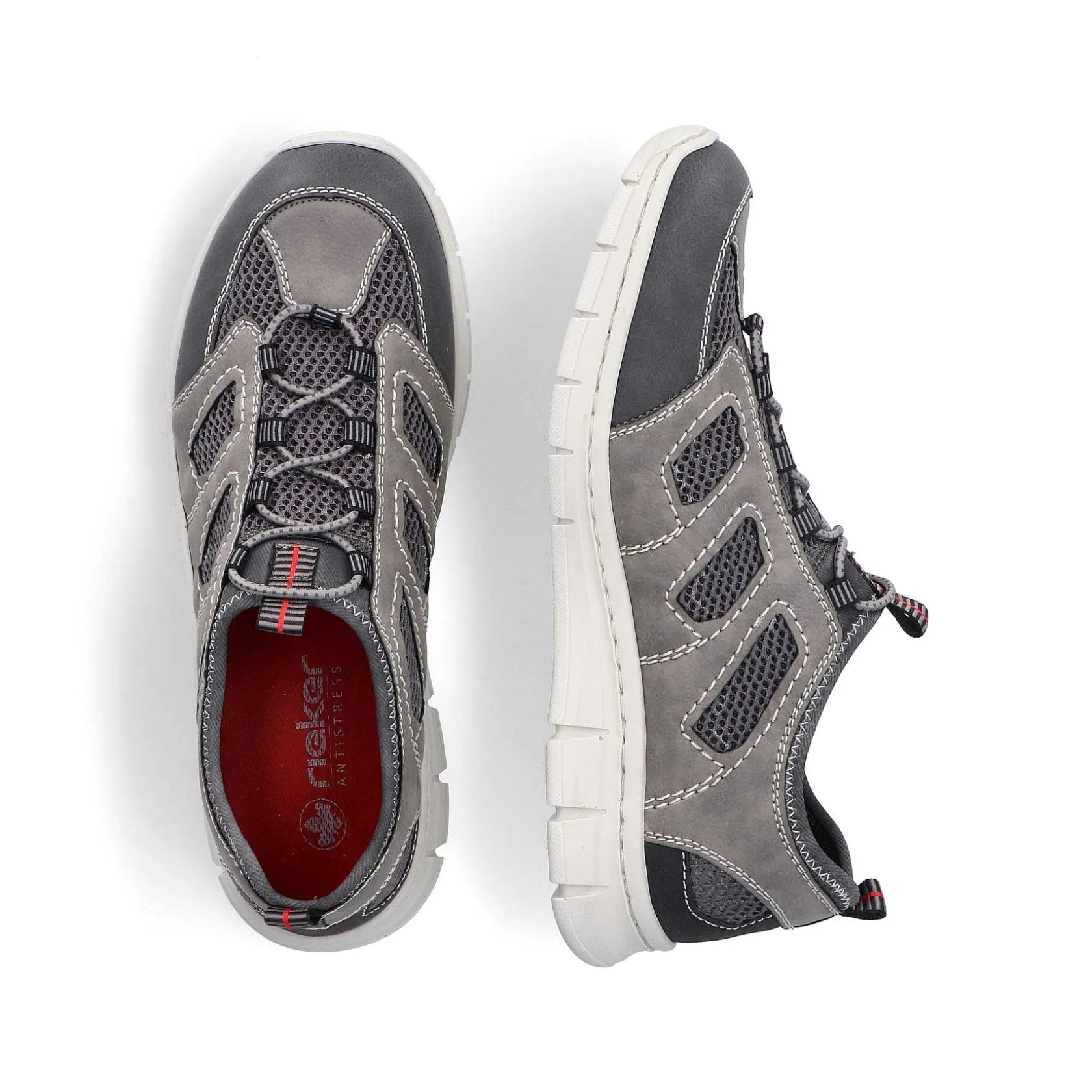 Rieker Low Shoes & Slippers-Men'S Slippers Stone Grey
