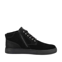 Rieker Sneakers-Men'S Sneaker High Steel Black