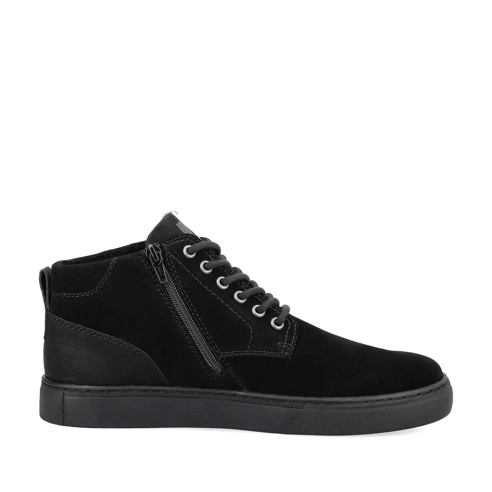 Rieker Sneakers-Men'S Sneaker High Steel Black