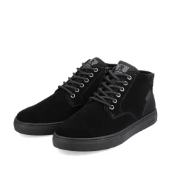 Rieker Sneakers-Men'S Sneaker High Steel Black
