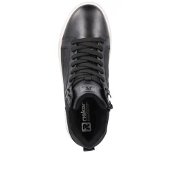 Rieker Sneakers-Men'S Sneaker High Steel Black