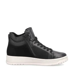 Rieker Sneakers-Men'S Sneaker High Steel Black