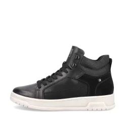 Rieker Sneakers-Men'S Sneaker High Steel Black
