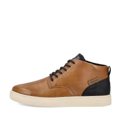 Rieker Sneakers-Men'S Sneaker High Caramel Brown
