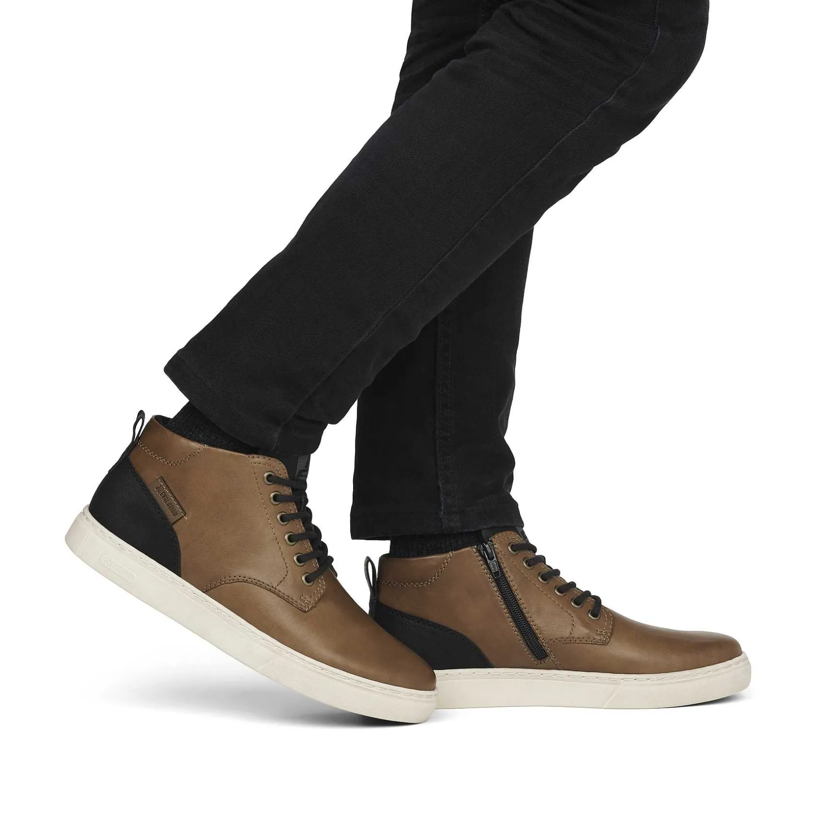 Rieker Sneakers-Men'S Sneaker High Caramel Brown