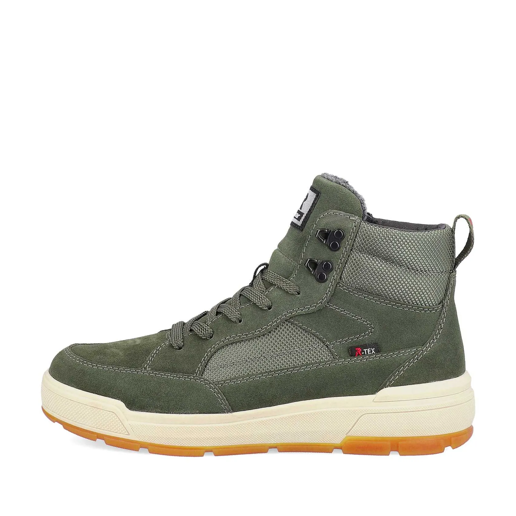 Rieker Sneakers-Men'S Sneaker High Khaki Green