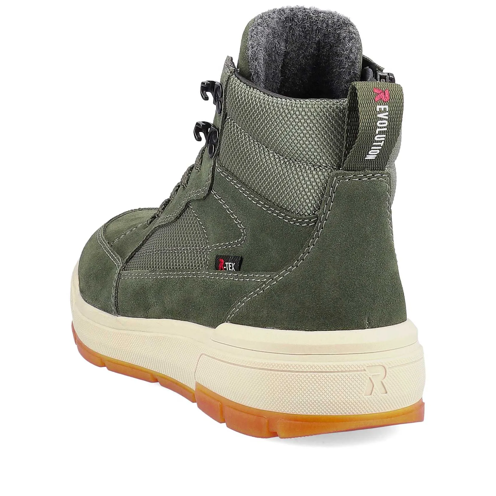 Rieker Sneakers-Men'S Sneaker High Khaki Green