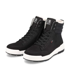 Rieker Sneakers-Men'S Sneaker High Steel Black