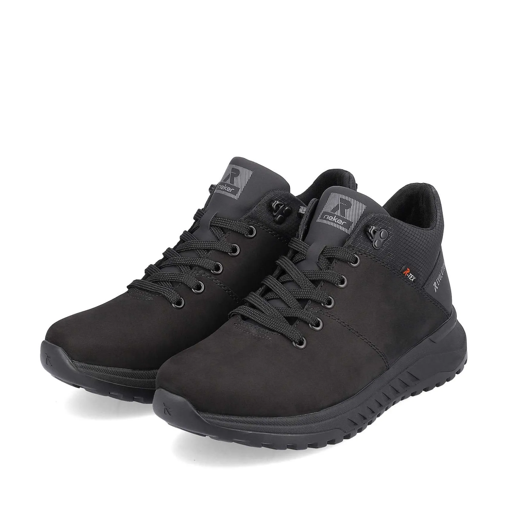 Rieker Sneakers-Men'S Sneaker High Deep Black