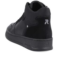 Rieker Sneakers-Men'S Sneaker High Steel Black