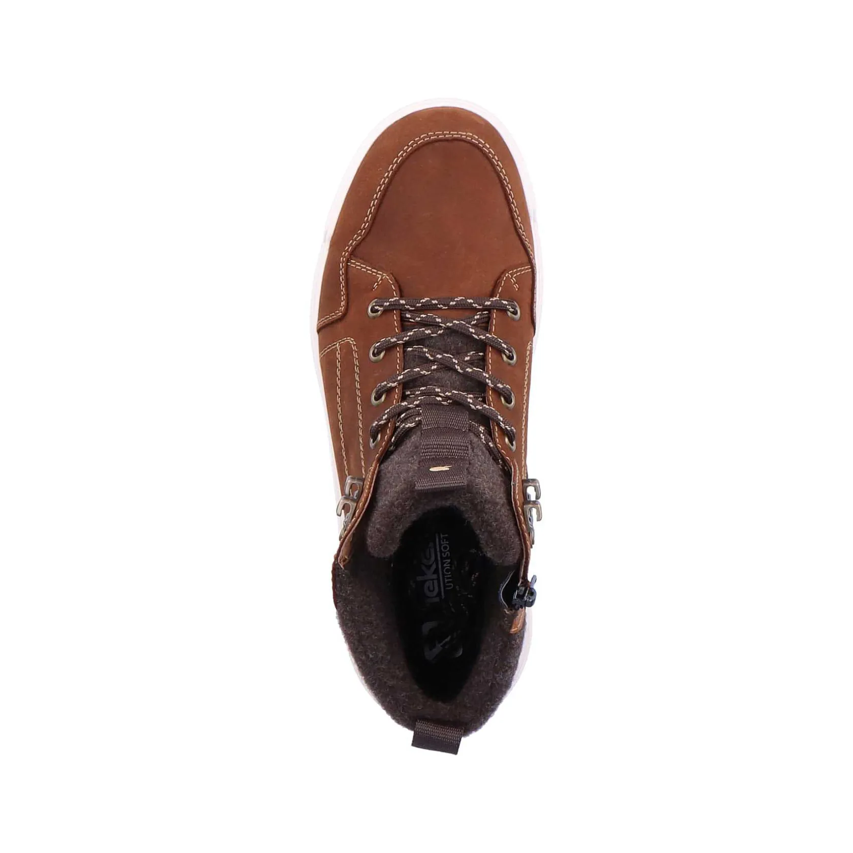 Rieker Sneakers-Men'S Sneaker High Nut Brown
