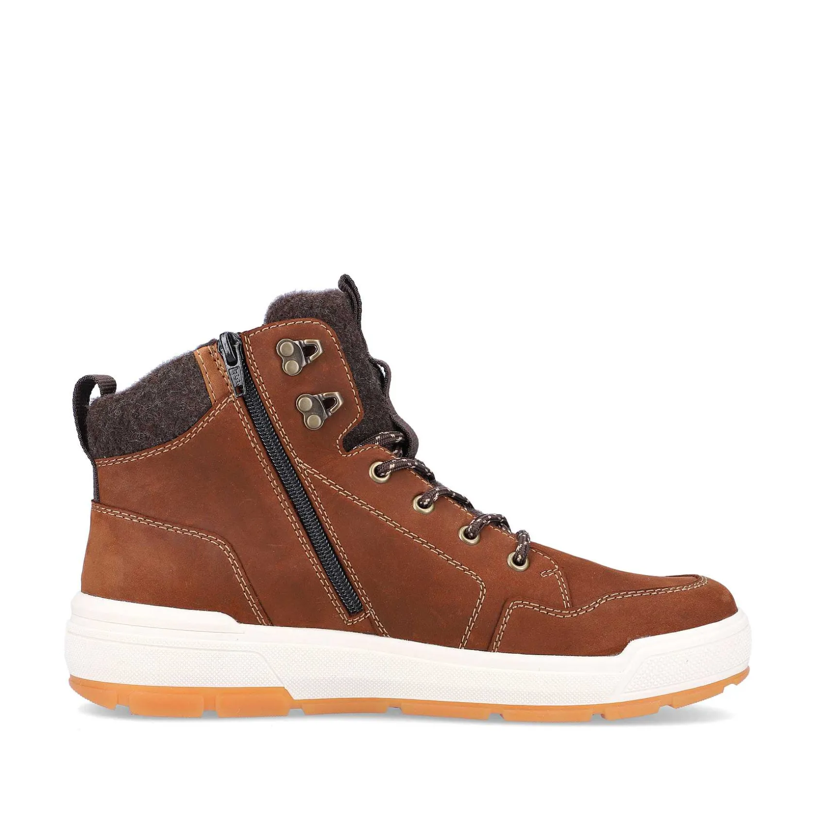 Rieker Sneakers-Men'S Sneaker High Nut Brown