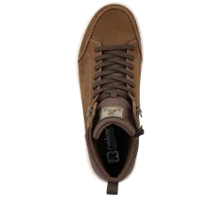 Rieker Sneakers-Men'S Sneaker High Wood Brown