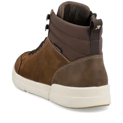 Rieker Sneakers-Men'S Sneaker High Wood Brown