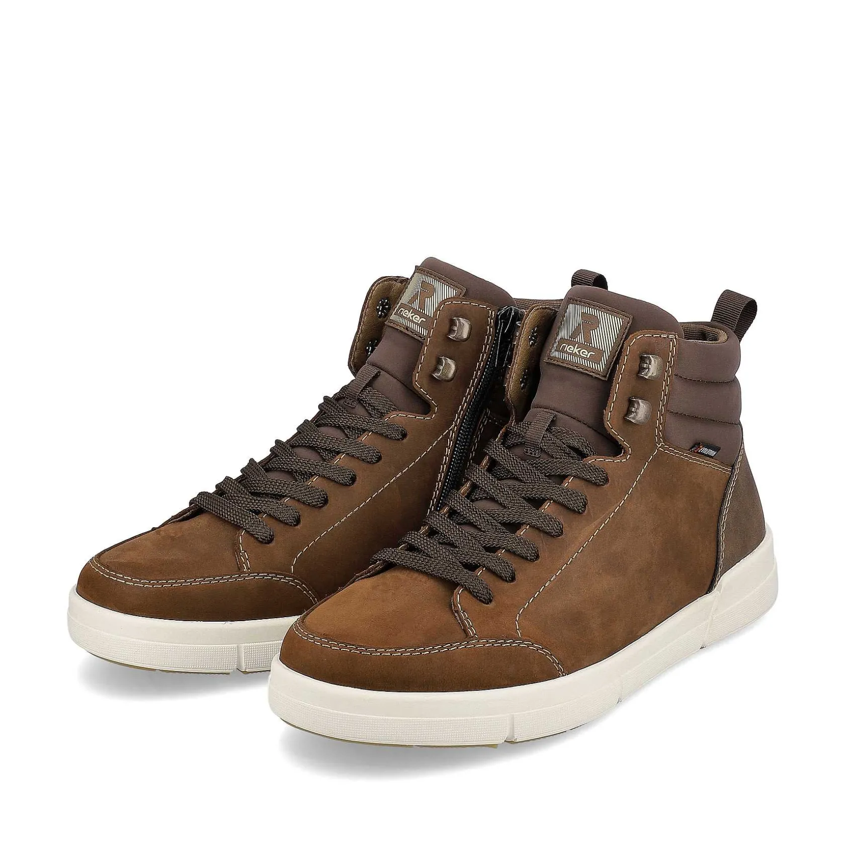 Rieker Sneakers-Men'S Sneaker High Wood Brown